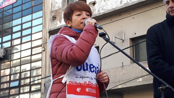 "Como organización sindical hacemos un seguimiento de ese dinero que tiene que estar destinado a la infraestructura escolar sin importar quien gobierne", María Laura Torre