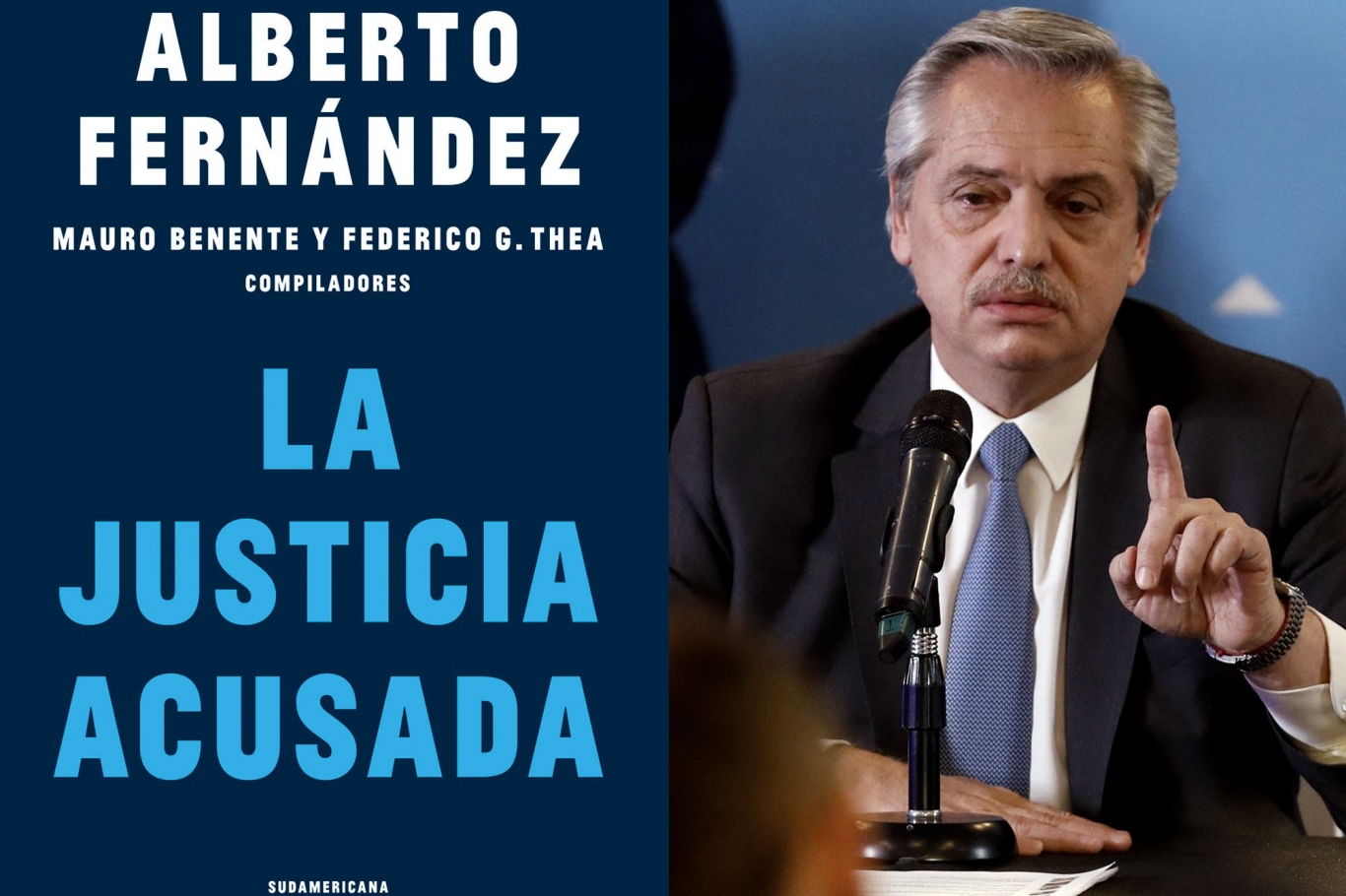 "La intención del libro es debatir el funcionamiento del poder Judicial", Federico Thea