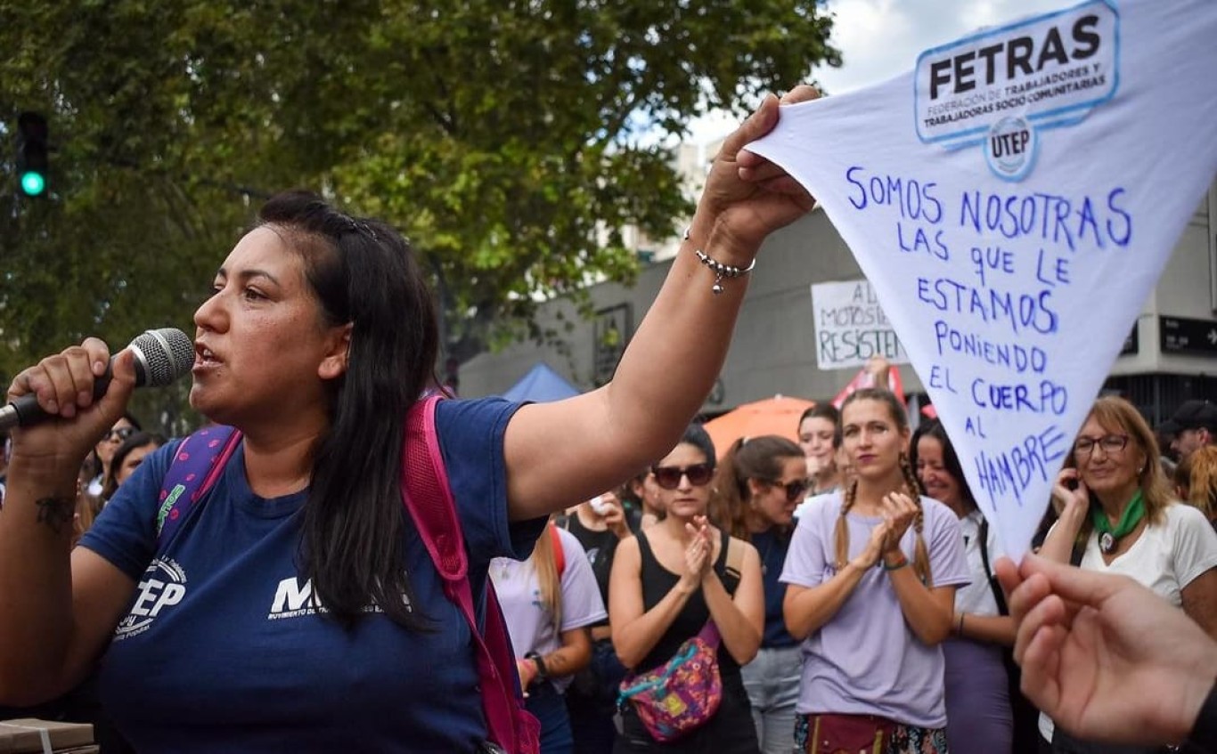 Natalia Zarza: “Eligieron a las organizaciones como enemigas, de ese alimento aca no llego nada. La pobreza sigue creciendo”